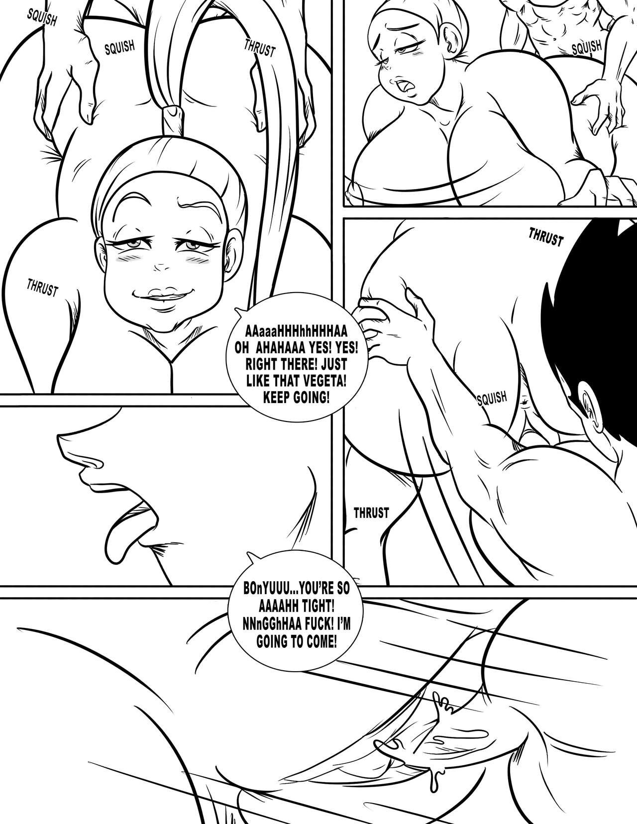 [Ukevegeta13] Enjoying Bonyu Boobies (Dragon Ball Z) [Ongoing] 25