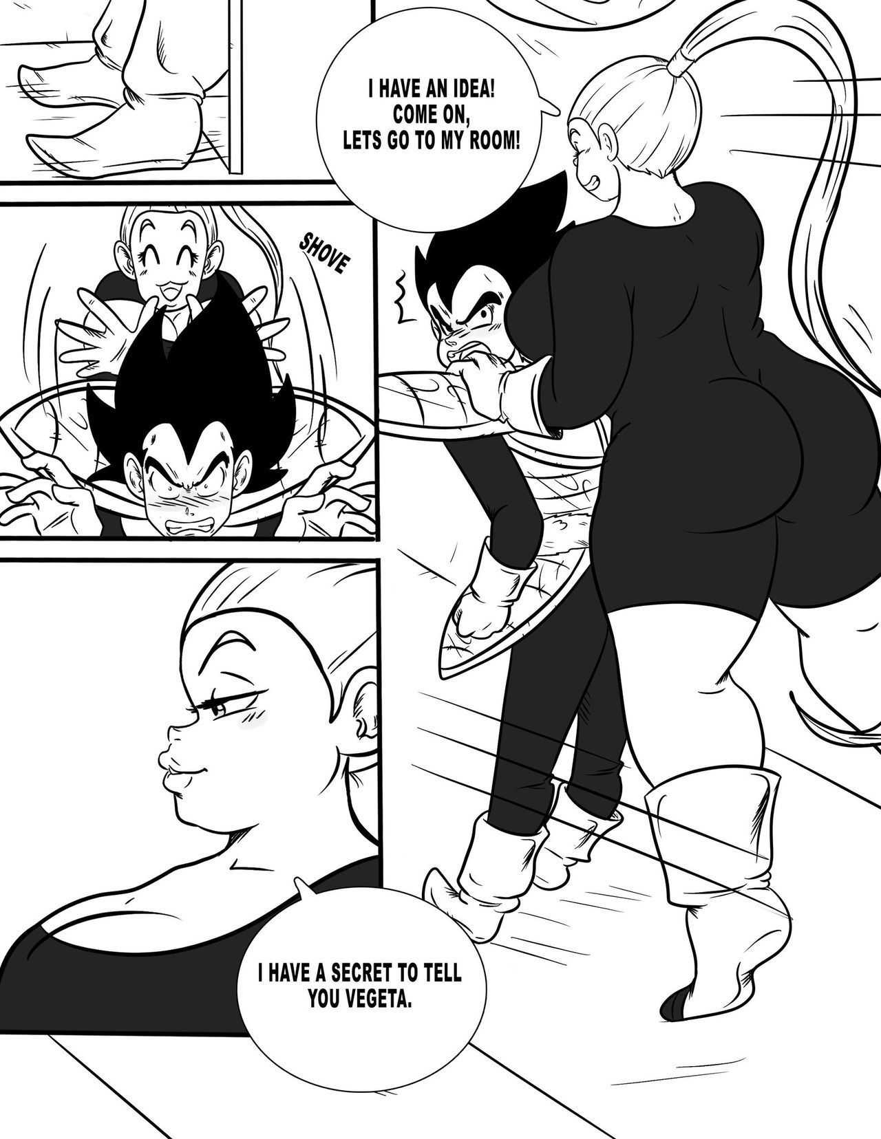 [Ukevegeta13] Enjoying Bonyu Boobies (Dragon Ball Z) [Ongoing] 4