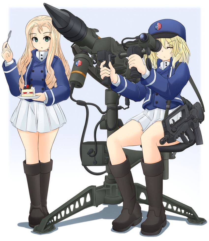I want to nuki a picture of girls und Panzer 11