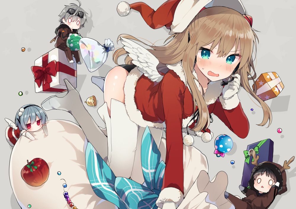 The secondary image of a girl in Santa Claus's costume 2 60 pieces [Ero/non-erotic] 2