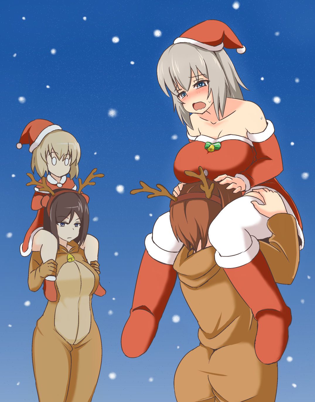 The secondary image of a girl in Santa Claus's costume 2 60 pieces [Ero/non-erotic] 54