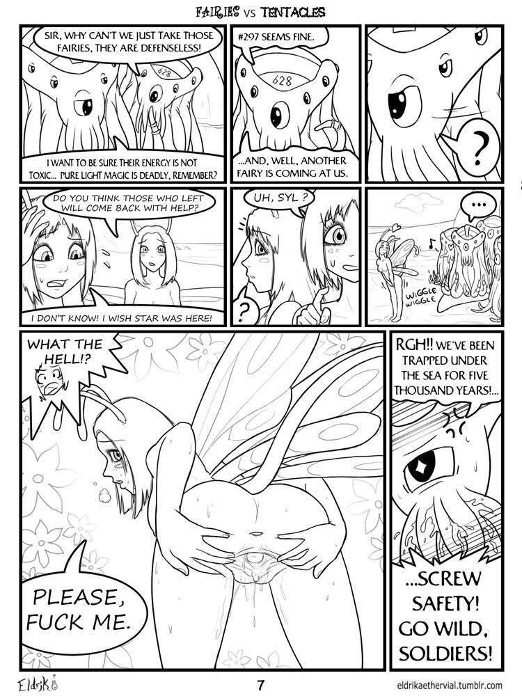 [Bobbydando] Fairies vs Tentacles [Ongoing] 8