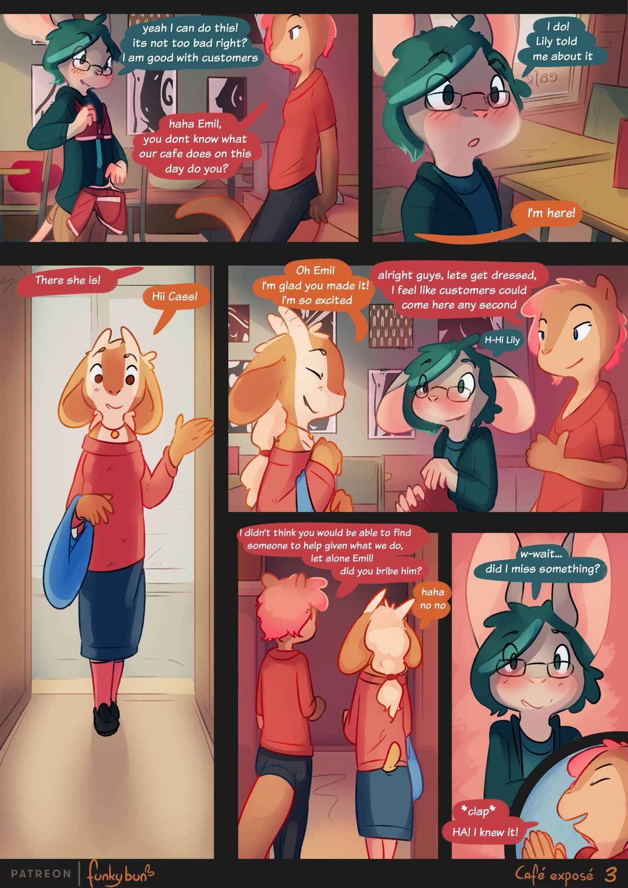 [Funkybun] Café exposé (ongoing) 3