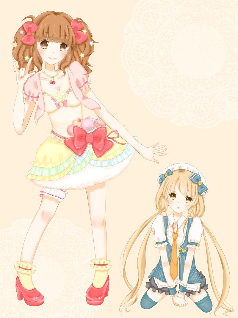 [Anko] The combination of the Futaba apricot and Moroboshi Kirari of Demamas is not a lily, but I want to look at something dignified! (With erotic) 22