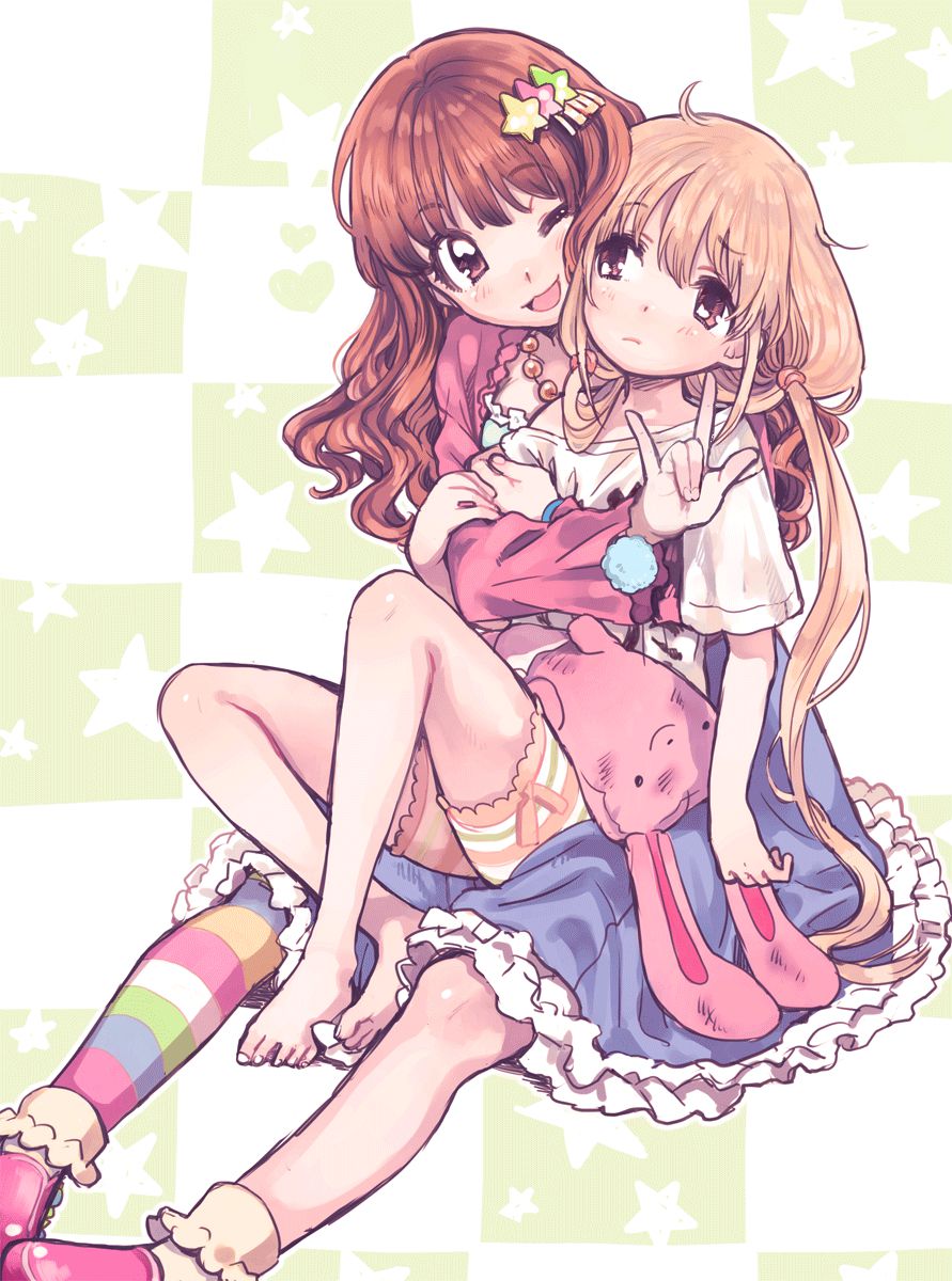 [Anko] The combination of the Futaba apricot and Moroboshi Kirari of Demamas is not a lily, but I want to look at something dignified! (With erotic) 45