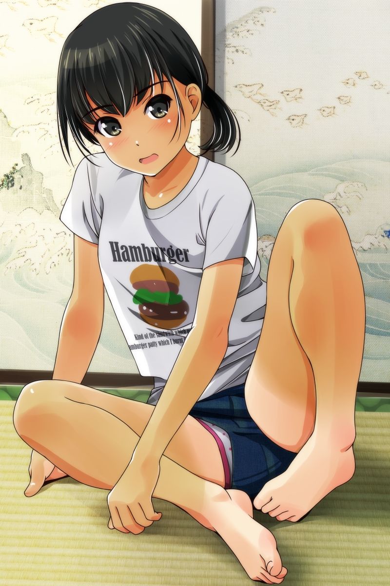 Secondary erotic image of the girl who has become barefoot (2nd) [Barefoot] 5