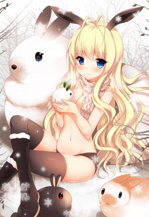 Two-dimensional Keomo to pat the ear, I want to obedience cute girl small erotic image summary 47 sheets 24