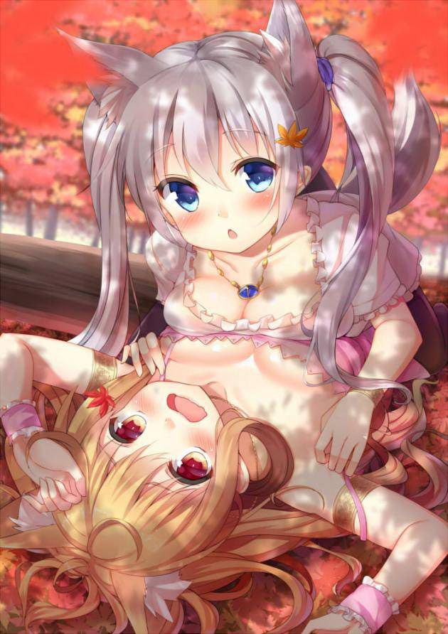 Two-dimensional Keomo to pat the ear, I want to obedience cute girl small erotic image summary 47 sheets 28