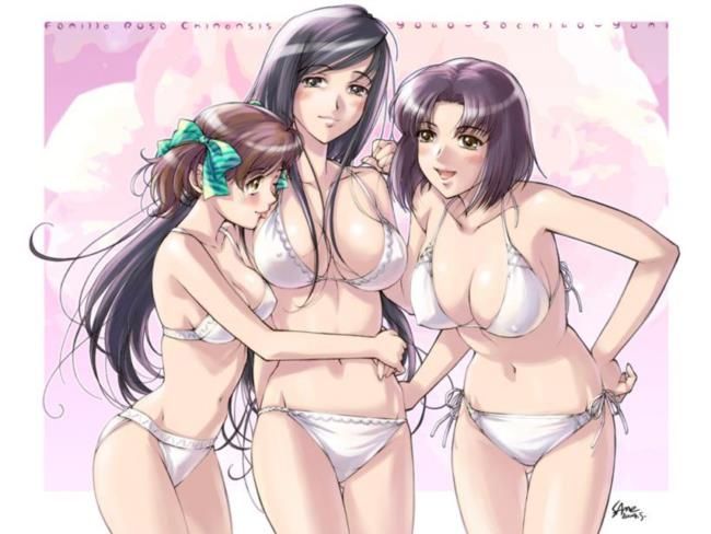I collected erotic pictures of swimsuit 2