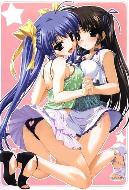 [Secondary fetish] girls who are sticking together breasts erotic image summary 46