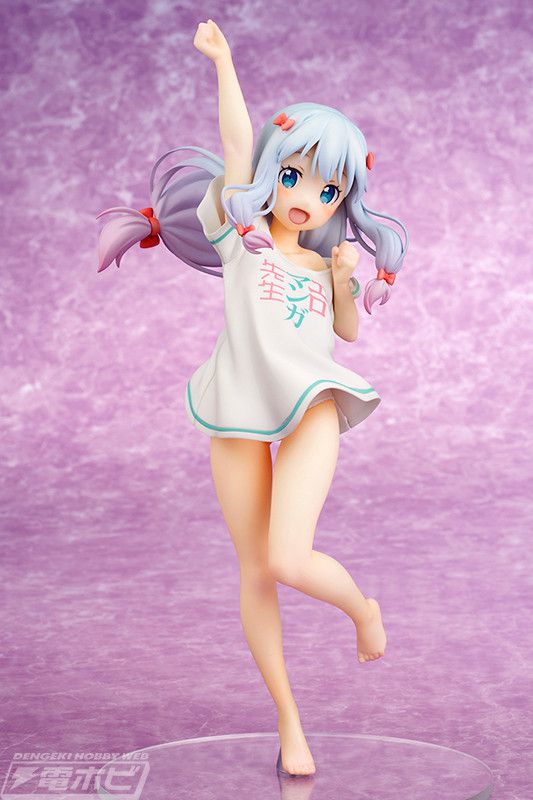 Erotic Figure pants is in full view of the figure of one T-shirt of [ero manga teacher] Izumi Sagiri! 4