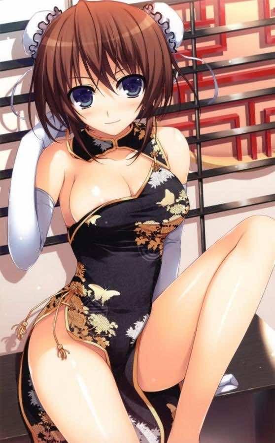 [Secondary image] because of the fascination of girls in erotic cheongsam dress 17