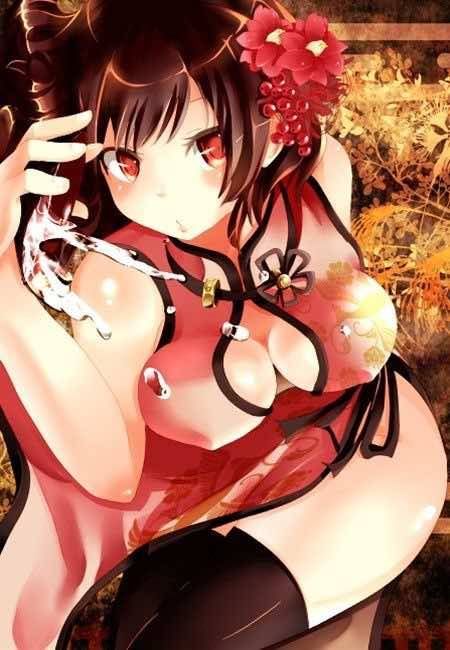 [Secondary image] because of the fascination of girls in erotic cheongsam dress 20