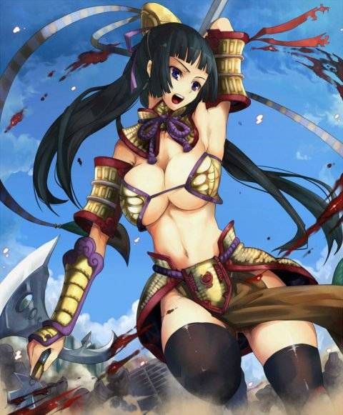 [Secondary image] Also erotic, the woman warrior likely to level strength 11