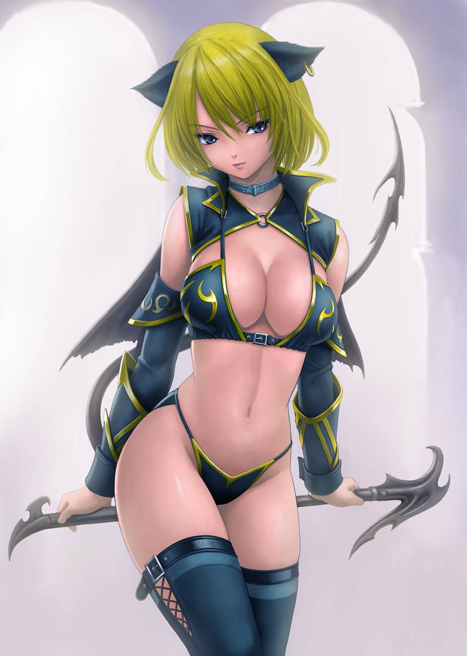 [Secondary image] Also erotic, the woman warrior likely to level strength 14