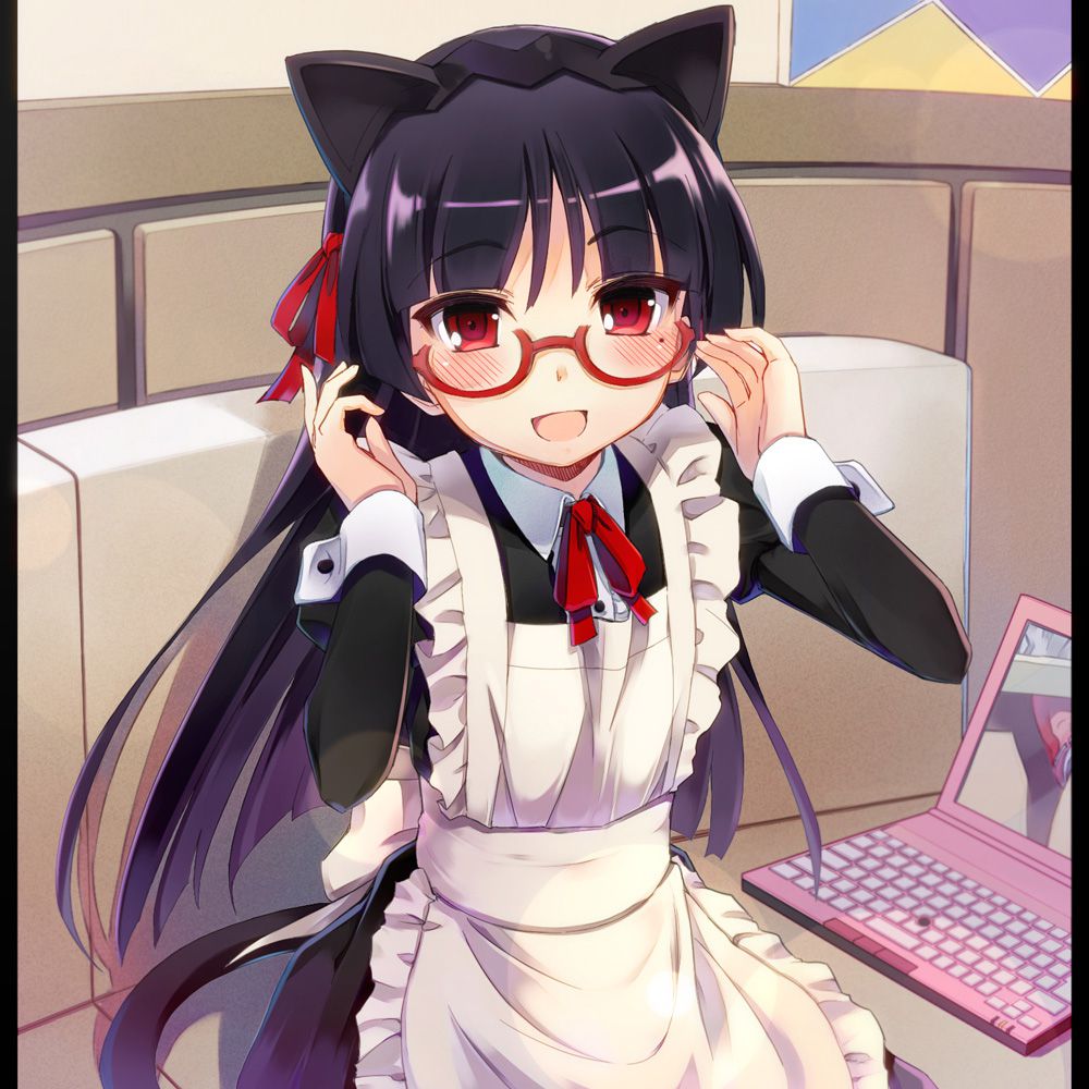 Two-dimensional serious intelligent glasses Daughter is the most cute small erotic image Summary 40 sheets 21