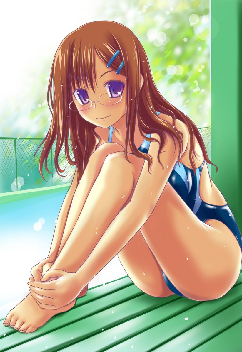 Two-dimensional serious intelligent glasses Daughter is the most cute small erotic image Summary 40 sheets 26