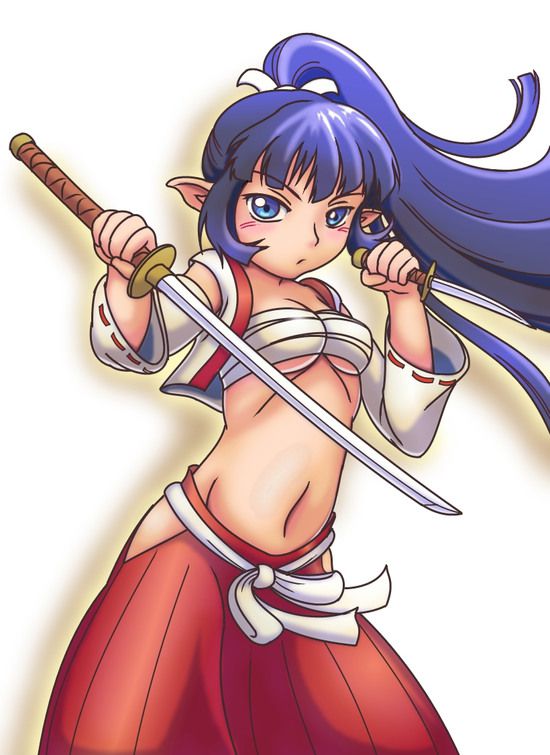 Moe Erotic images of samurai (female) (Makai Senki Disgaea) 57 sheets 32