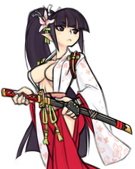 Moe Erotic images of samurai (female) (Makai Senki Disgaea) 57 sheets 42