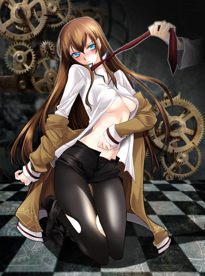 【Stein's Gate Erotic Image】 Here is a secret room for those who want to see the ahe face of Makise Honglisu! 11
