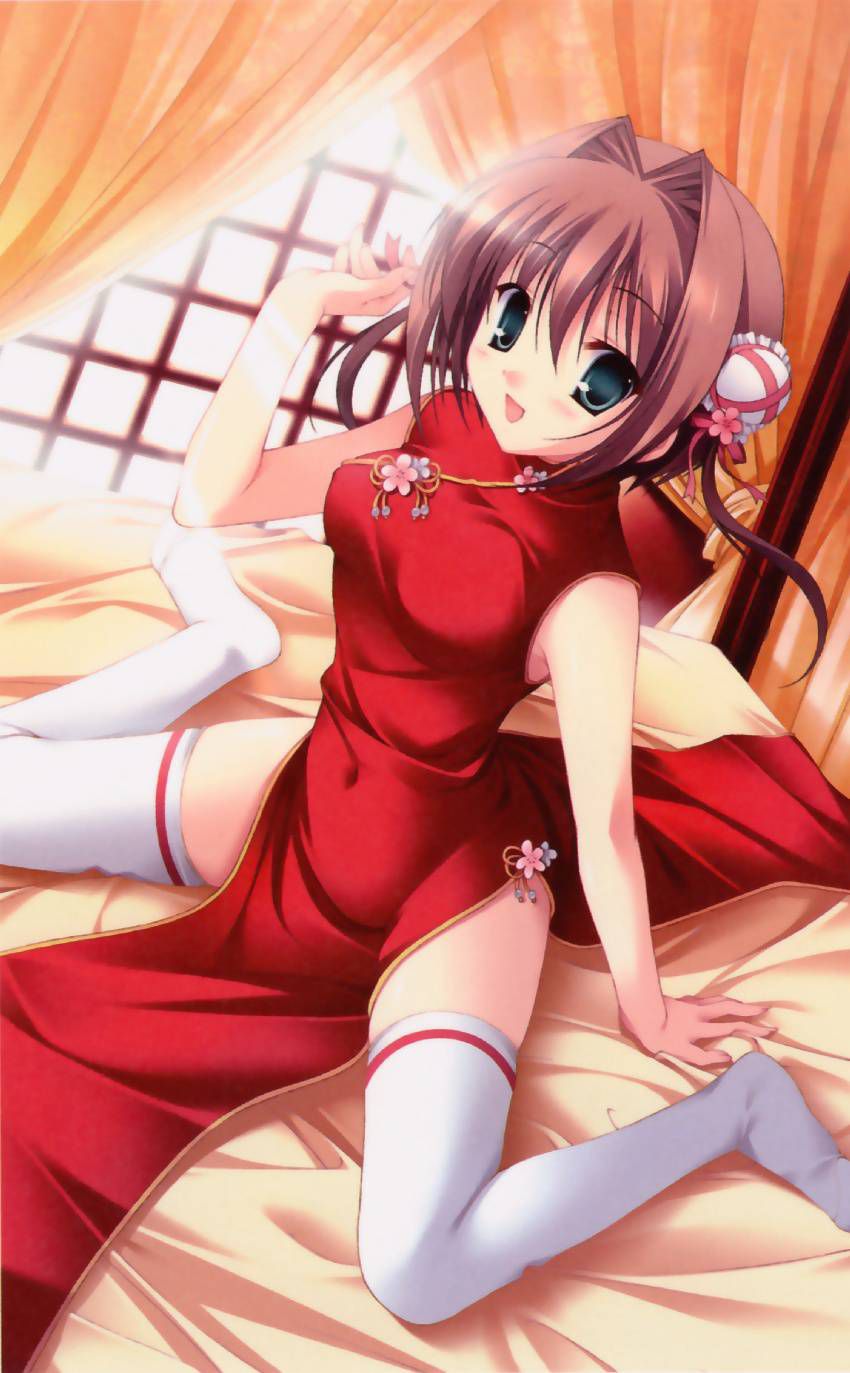 [Secondary] See a girl with a cute china dress (small erotic) 20
