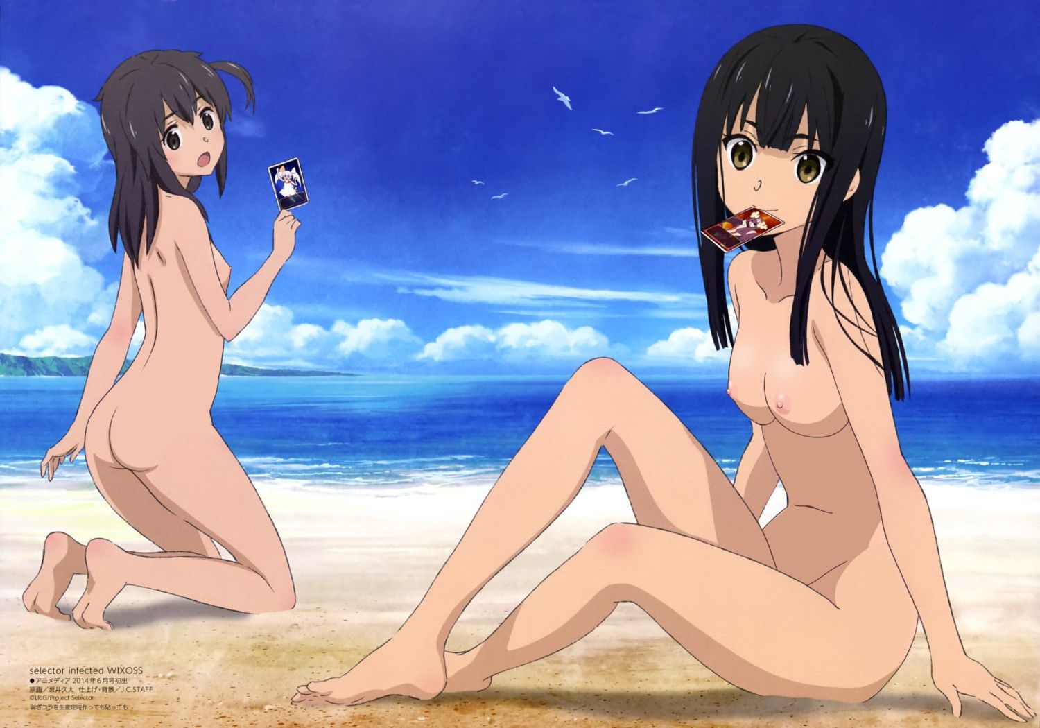 WIXOSS stripped off Photoshop part2 4