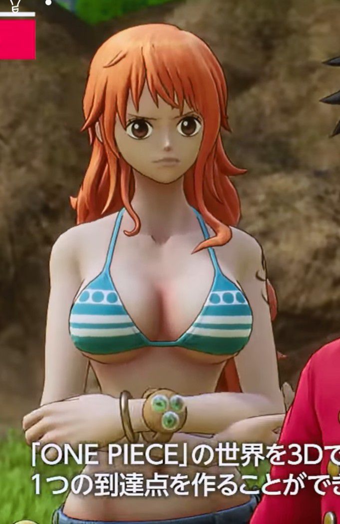 【Good news】One Piece's new game, 3D model are too erotic wwwwww 1