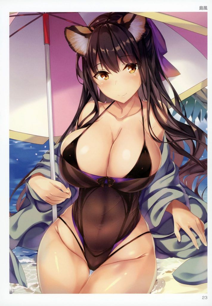 The image of the swimsuit too erotic is a foul! 8