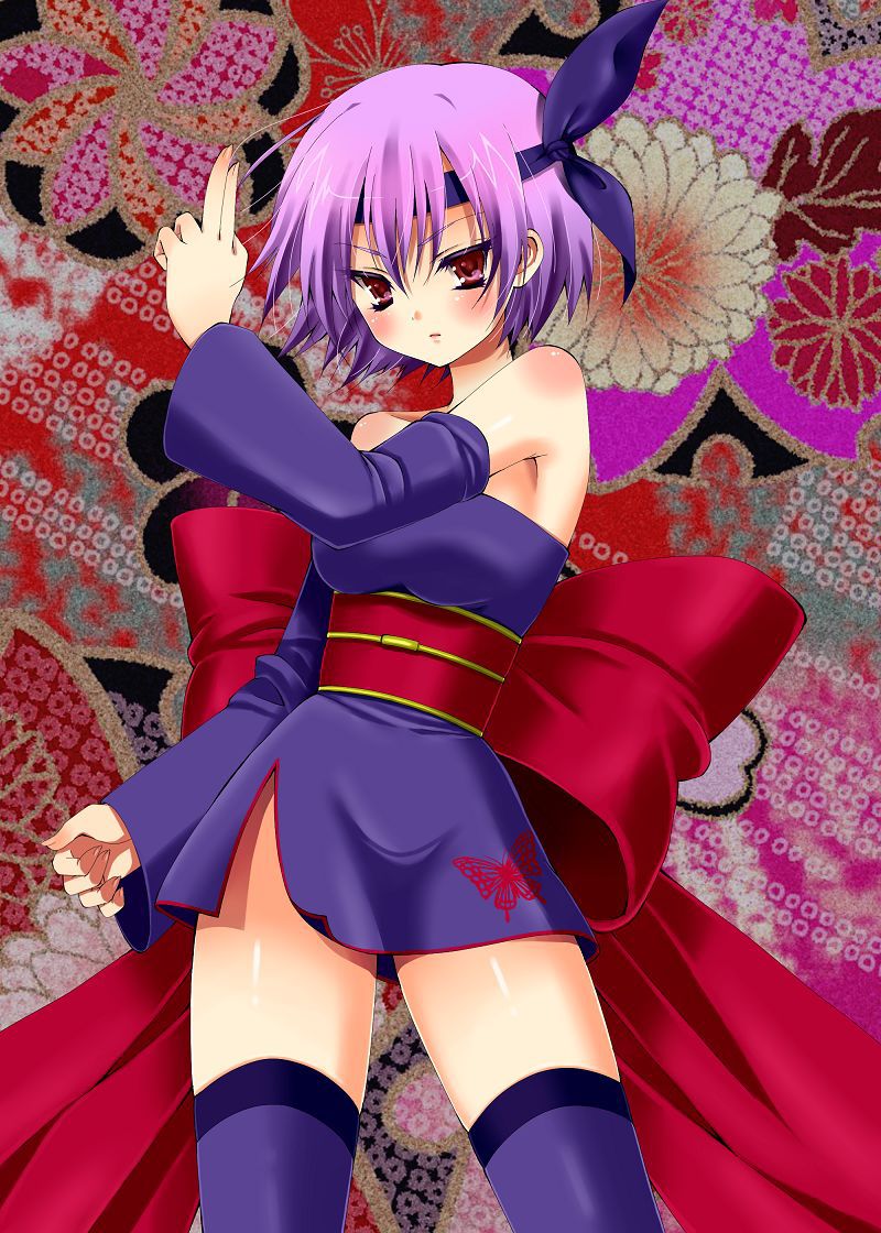 Erotic moe image ww Part10 [※ There is an image] of a girl who wore a naughty woman ninja costume that looks a little lewd girl legs and crotch Chilla 24