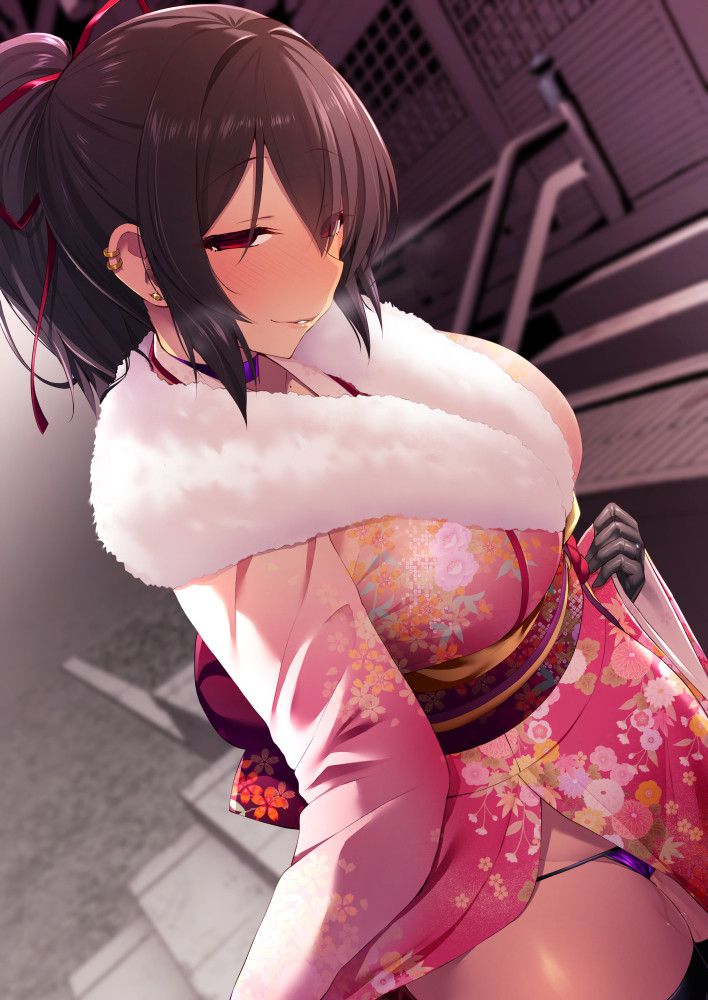 Secondary: The second erotic image of a girl in kimono figure Part 5 [Kimono] 24