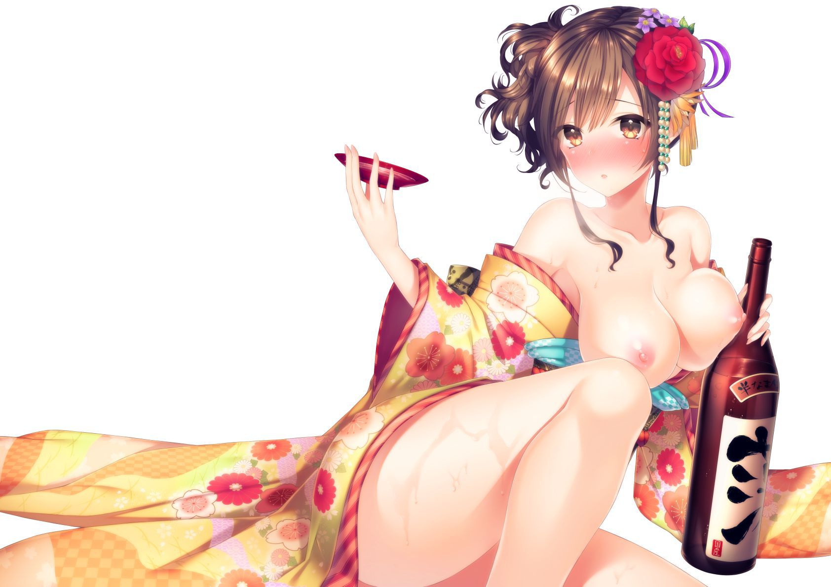 Secondary: The second erotic image of a girl in kimono figure Part 5 [Kimono] 27