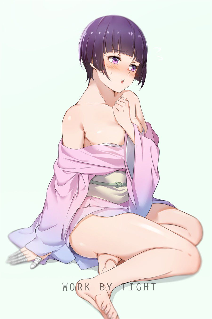 Secondary: The second erotic image of a girl in kimono figure Part 5 [Kimono] 35