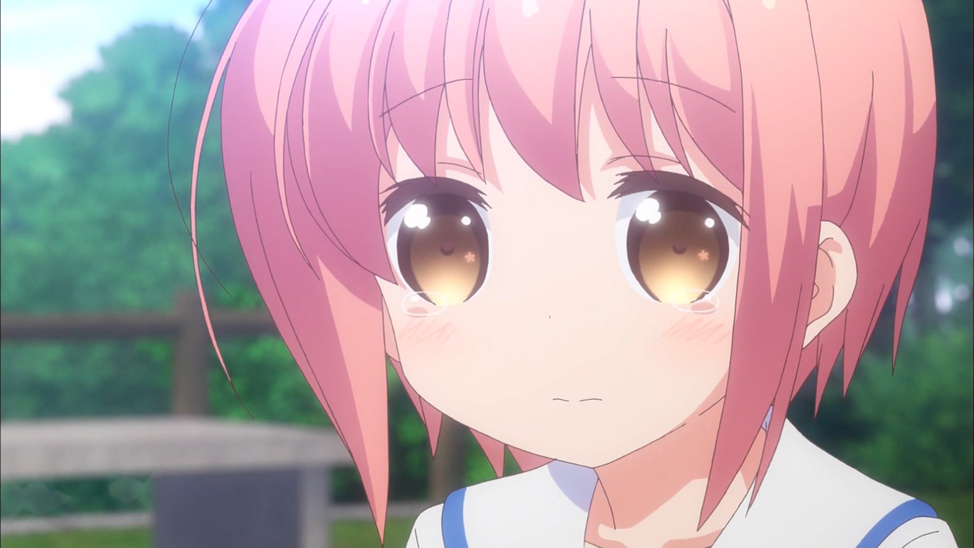 Wwwwwwww Speaking of the cutest character in the two-dimensional world pink hair character 7