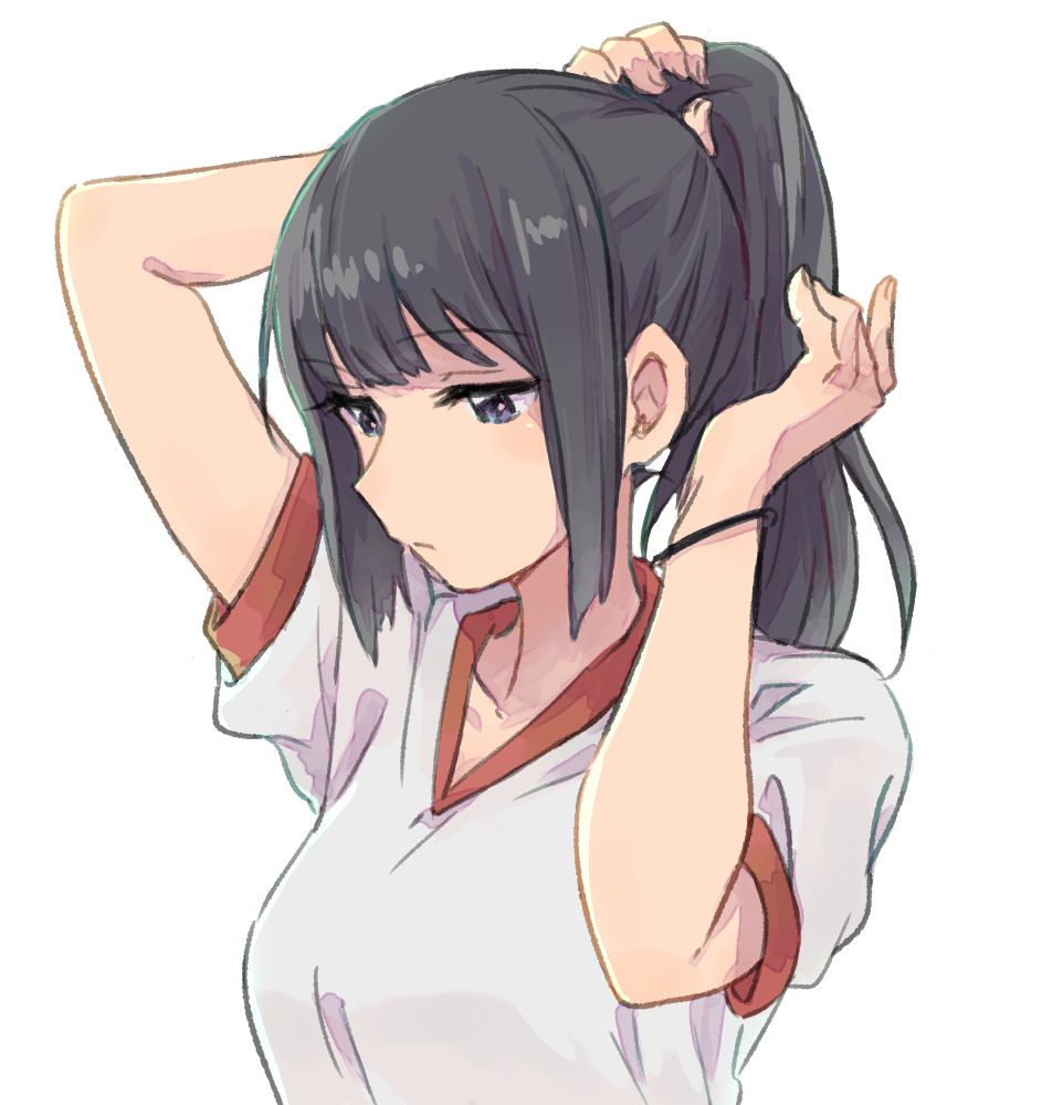 Secondary erotic image of a cute ponytail girl, 24 [ponytail] 14