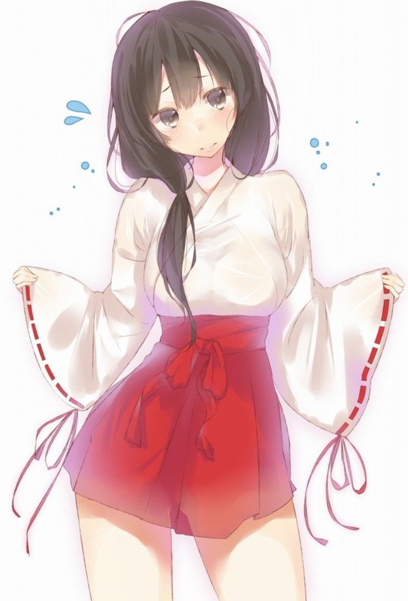 [Secondary] Cute Miko-san moe erotic image thread that cleanse the mind 11