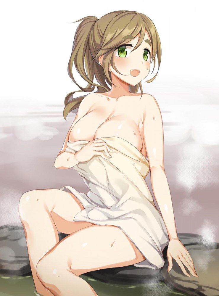 [Secondary erotic image] I want to go to the bath with the girls 5 4