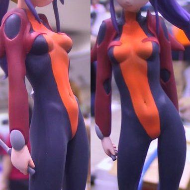 Pitchipichi's adhesion suit wedgie the secondary image of a girl who can see nipples, breasts, crotch, wwww part08 [transformation heroine, plug suit, adhesion suit] 12