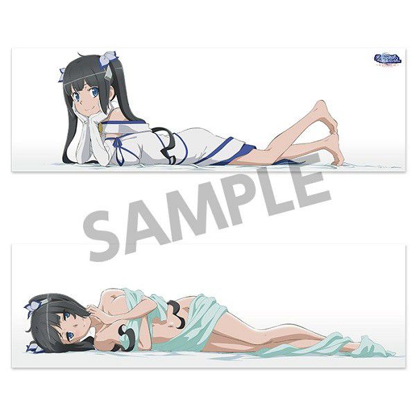 Anime [Danmachi] Hestia is erotic hugging pillow of only bed sheets in erotic naked figure! 3