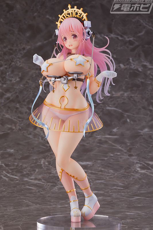 Erotic costume figure of Muchimuchi Oppai and sheer skirt in [super Sonico] Libra Ver! 5