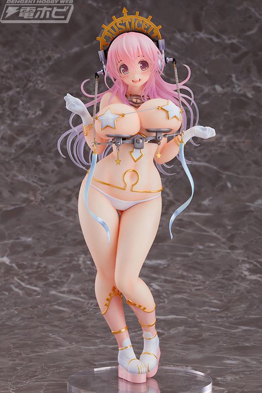 Erotic costume figure of Muchimuchi Oppai and sheer skirt in [super Sonico] Libra Ver! 9