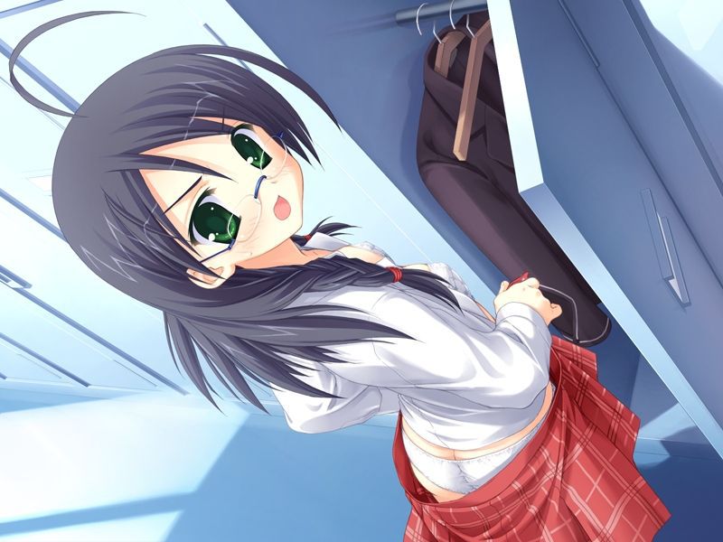 It is a happening erotic image in the Onnanko of changing clothes!! 16
