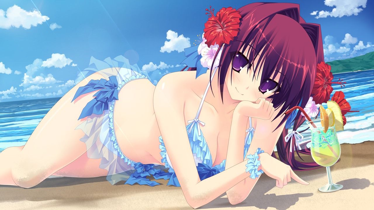 I collected a girl with a pretty swimsuit. 4