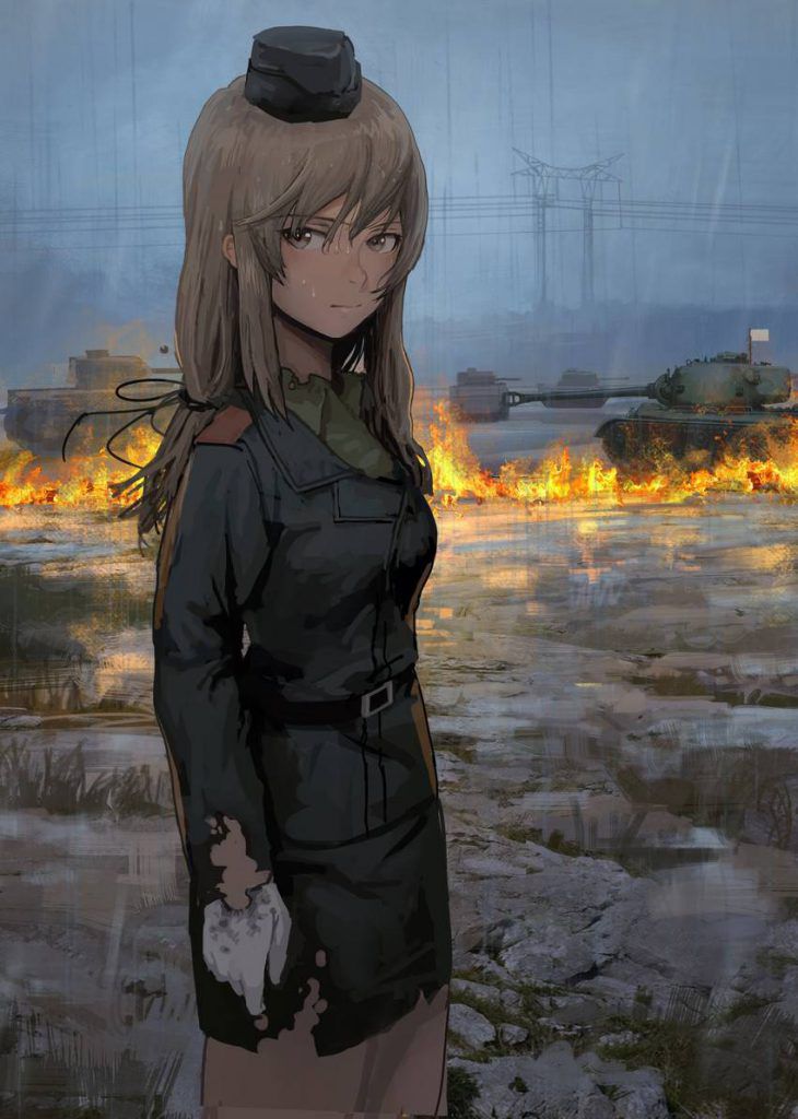 I want to Nuki Nuki thoroughly in the image of girls und Panzer 35