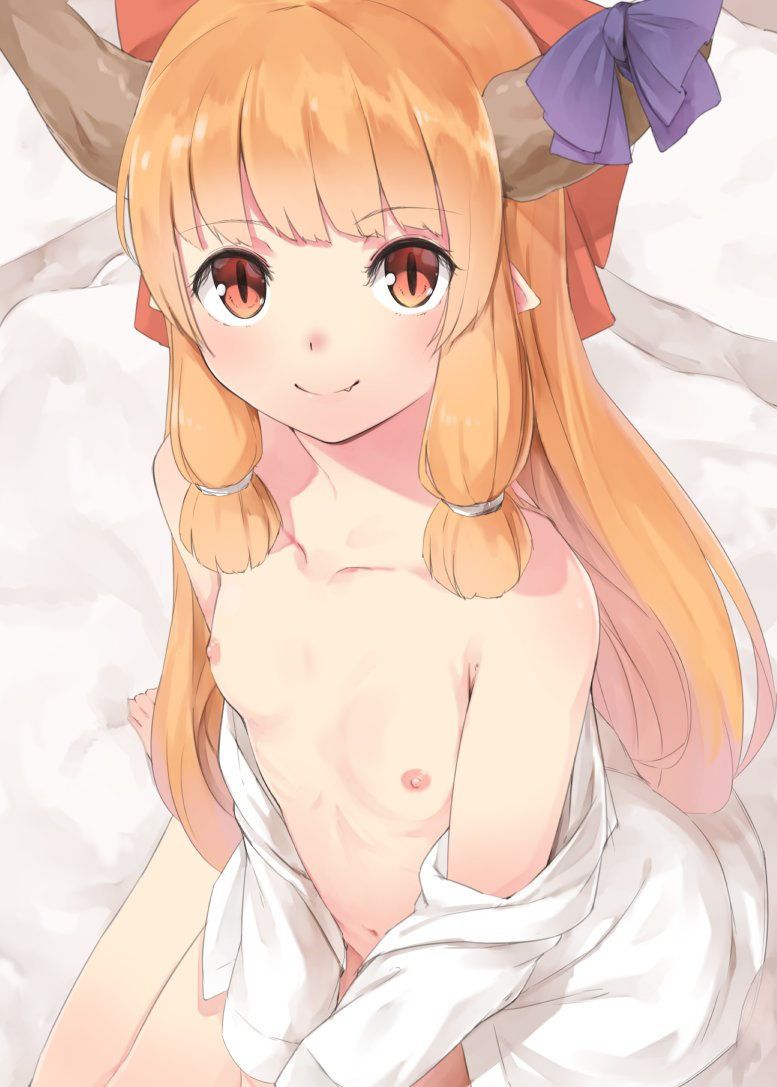 [Loli naked shirt] is wearing a shirt to the bare skin of cute and sexy small breasts lori girl, naked shirt erotic image full of staying feeling at home! 12