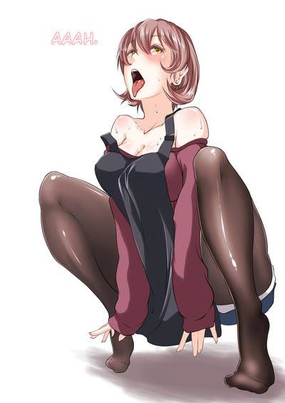 [Secondary] The girl with an obscene expression to feel the tongue out 14