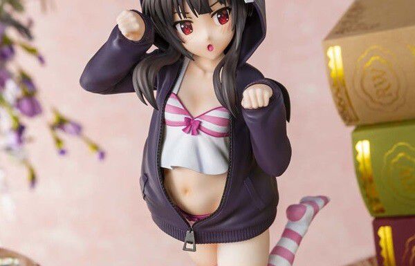 "Bless this wonderful world!" erotic figure in Megumin's hoodie and underwear 1