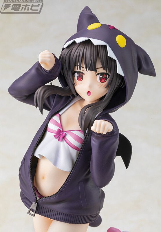 "Bless this wonderful world!" erotic figure in Megumin's hoodie and underwear 7