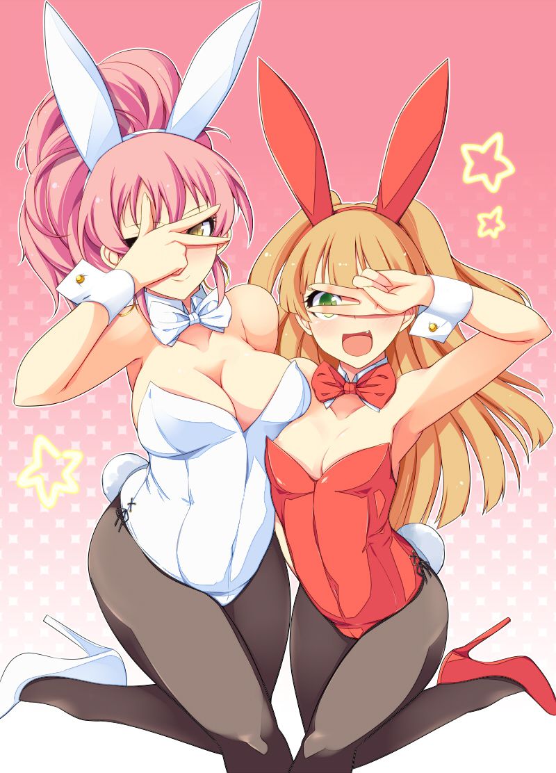 I want to put in the House to serve with something of a cute and erotic bunny girl in the Highleg Rabbit ear Erotic Image Collection part11 13