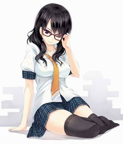 Small erotic: Cute girl in glasses a place to be healed by a secondary 13