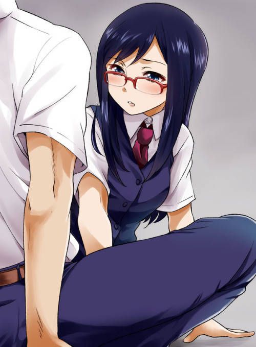 Small erotic: Cute girl in glasses a place to be healed by a secondary 5